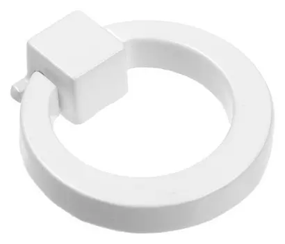 Ручка кнопка рк045ww, белая