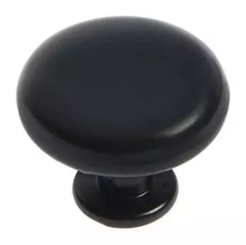 Ручка кнопка рк120bl, черная