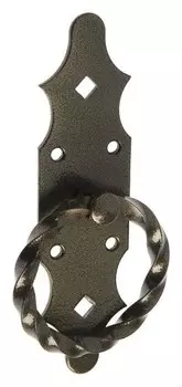 Ручка-кольцо рк-80 мод.5, цвет античная бронза