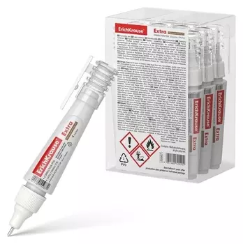 Ручка-корректор 4 мл, Erichkrause Extra, металлический наконечник
