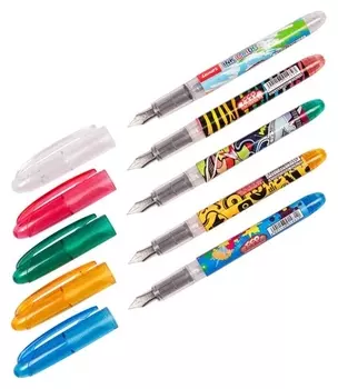 Ручка перьевая Luxor "Ink Glide", 1 картридж, корпус цена за 1 шт