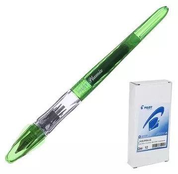 Ручка перьевая Pilot Plumix Neon узел 0,58мм, светло-зеленая Fcd-pxn (LG)