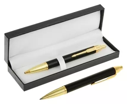 Ручка подарочная автоматическая в футляре Модерн