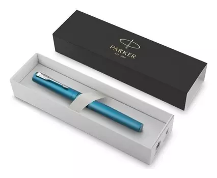 Ручка-роллер Parker Vector XL Teal, тонкая 0.8мм, подар/уп 2159776