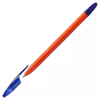 Ручка шариковая Attache 555 0,7 мм синий маслян. основа