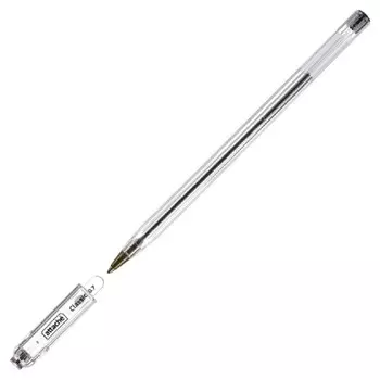 Ручка шариковая Attache Classic 0,7мм черный ст.