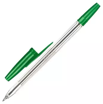 Ручка шариковая Attache Economy Elementary 0,5мм зеленый ст.
