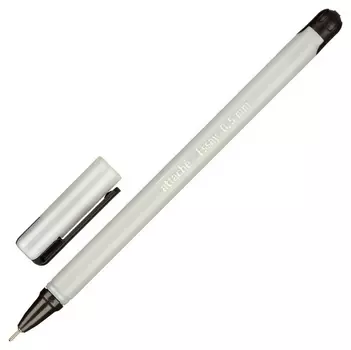 Ручка шариковая Attache Essay, 0,5мм, черный стерж., белый корпус