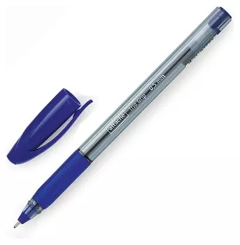Ручка шариковая Attache Glide Trio Grip, маслян, син. стерж
