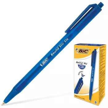 Ручка шариковая автоматическая Round Stic Clic