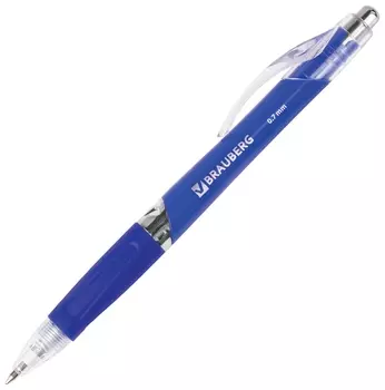 Ручка шариковая автоматическая с грипом Rave