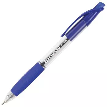 Ручка шариковая автоматическая синие чернила Jet