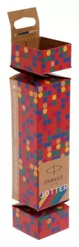 Ручка шариковая Parker Jotter Originals Cracker Blue Denim 1.0, в подар/уп в виде конфеты