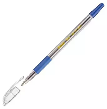 Ручка шариковая Pentel Bk410-с рез.манж.синий ст. 0,7мм ЭКО