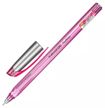 Ручка шариковая Unimax Trio DC Fashion 1мм, розов, масл, треуг, неавтомат