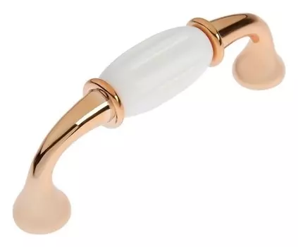 Ручка скоба Cappio, м/о 96 мм, пластик, цвет золото