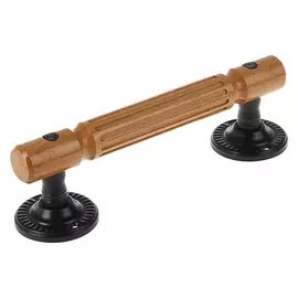 Ручка-скоба винтаж-2 рс200-s, цвет черный матовый