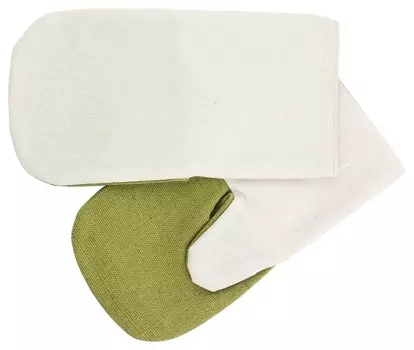 Рукавицы х/б с брезентовым наладонником, 2 размер россия