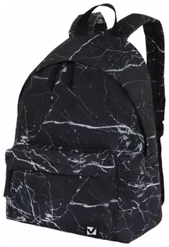 Рюкзак Brauberg универсальный, сити-формат, "Black Marble", 20 литров, 41х32х14 см, 270790