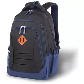 Рюкзак Brauberg Urban универсальный, "Magnetic", черный/темно-синий, 46х31х18 см, 270753