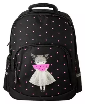 Рюкзак черный С эргономичной спинкой Sweet Girl, 12-002-120/01