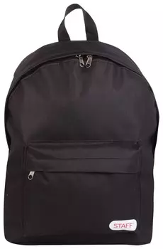 Рюкзак College Street универсальный, черный, 38x28x12 см