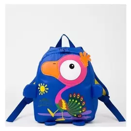 Рюкзак детский, отдел на молнии, цвет синий