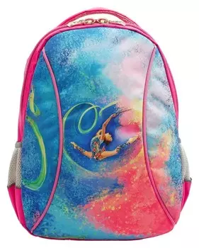 Рюкзак для гимнастики детский для девочек Цвет розовый/голубой