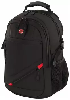 Рюкзак Germanium "S-01" универсальный, с отделением для ноутбука, влагостойкий, черный, 47х32х20 см, 226947