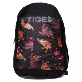 Рюкзак молодежный Calligrata с мягкой спинкой меридиан 40х26х15 см «Тигр», цвет чёрный