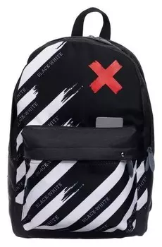 Рюкзак молодёжный, Calligrata, 38 х 28 х 19 см, эргономичная спинка, Black