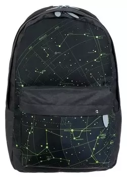 Рюкзак молодёжный, Calligrata, 38 х 28 х 19 см, эргономичная спинка, «Карта неба»