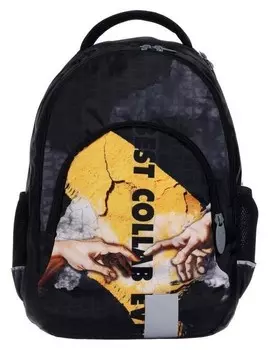 Рюкзак молодёжный, Calligrata, 44 х 30 х 17 см, эргономичная спинка, «Искусство»
