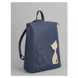 Рюкзак молодёжный, отдел на молнии, цвет синий