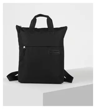 Рюкзак молодёжный отдел на молнии наружный карман цвет чёрный