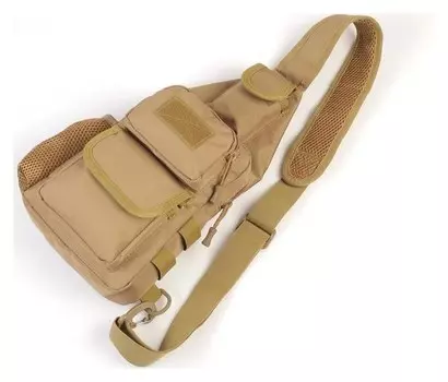 Рюкзак на одной лямке, хаки