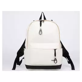 Рюкзак, отдел на молнии, наружный карман, 2 боковых кармана, цвет бежевый