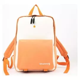 Рюкзак, отдел на молнии, наружный карман, 2 боковых кармана, цвет оранжевый, «Ромашка»