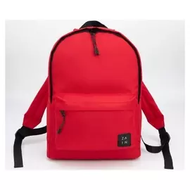Рюкзак, отдел на молнии, наружный карман, цвет красный