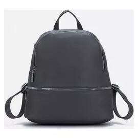 Рюкзак, отдел на молнии, наружный карман, цвет серый