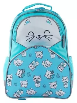 Рюкзак школьный с эргономичной спинкой "Котик"