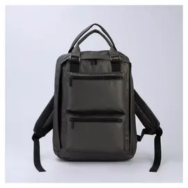 Рюкзак-сумка, отдел на молнии, 2 наружных кармана, цвет хаки