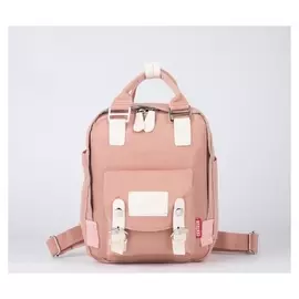 Рюкзак-сумка, отдел на молнии, наружный карман, 2 боковых кармана, цвет бежевый