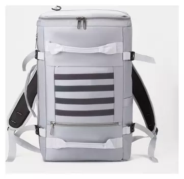 Рюкзак туристический на молнии, 15 л, цвет серый