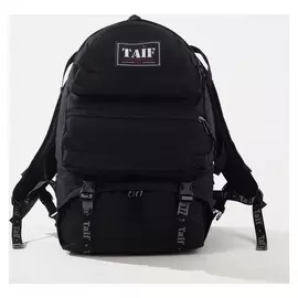 Рюкзак туристический на молнии, 35 л, 2 наружных кармана, цвет чёрный