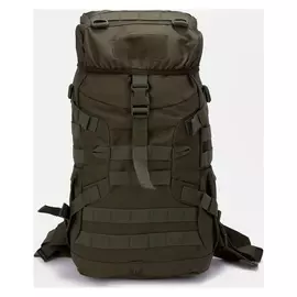 Рюкзак туристический на стяжке, 40 л, наружных кармана, отдел для ноутбука, цвет хаки