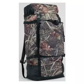 Рюкзак туристический, отдел на молнии, 3 наружных кармана, цвет разноцветный