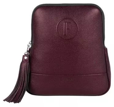 Рюкзак женский нат.кожа S.141/1(F).bk.бордовый