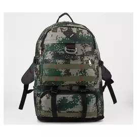 Рюкзаки джейк, 35*16*60/30, отд на молнии, 4н /кармана, камуфляж, флора