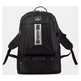 Рюкзаки джейсон, 35*16*60/30, отл на молнии, 4 н/кармана, черный